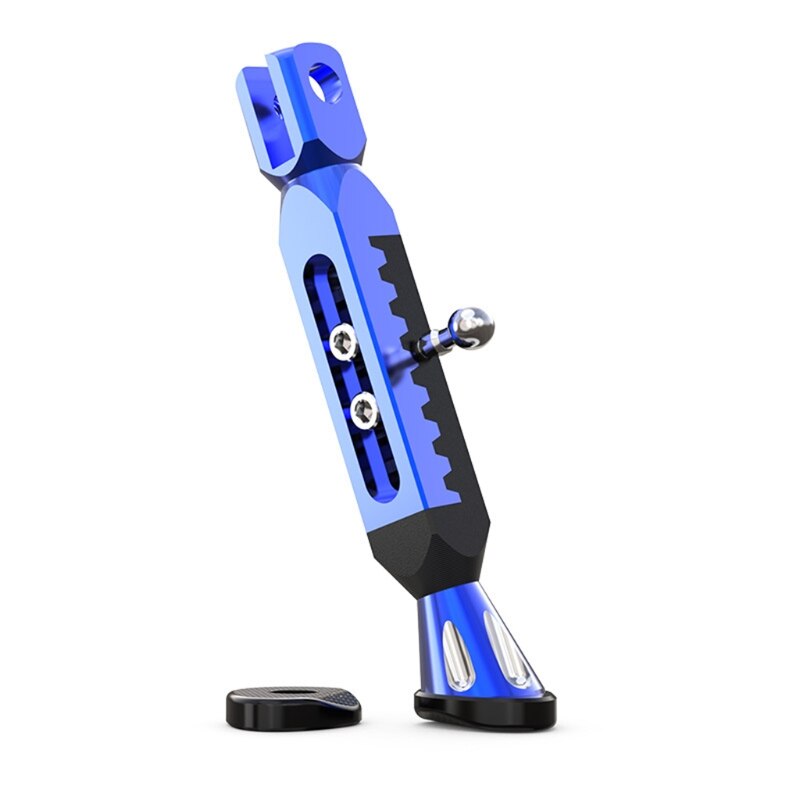 Pata de cabra Universal para motocicleta eléctrica, soporte de Pie ajustable para estacionamiento lateral, soporte para moto eléctrica