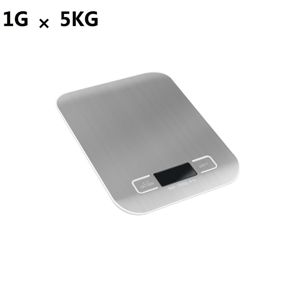 0.5/1/2/3/4/5/10 Kg× 1/0.1/0.01g balances de cuisine haute précision affichage numérique Balance électrique pour bijoux Balance cuisine pesage: C-1gx5kg