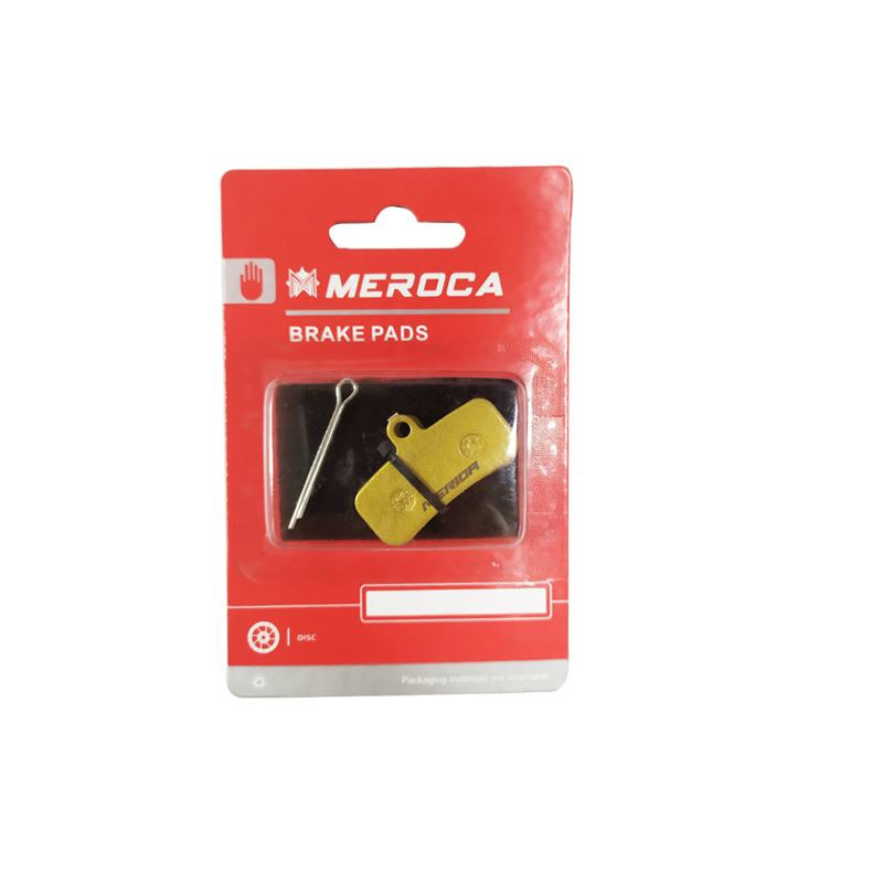 MEROCA-pastillas de freno hidráulico de cuatro pistones para bicicleta de montaña, piezas de Metal con base de cobre, para Saint M810, M820, Zeem640: 1 Box
