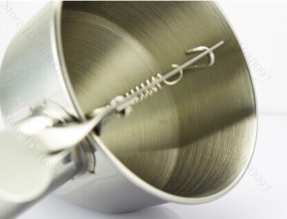 Stainless Steel taiyaki dispenser, Funnel Octopus Balls Tools, Meatball Funnel With Rack