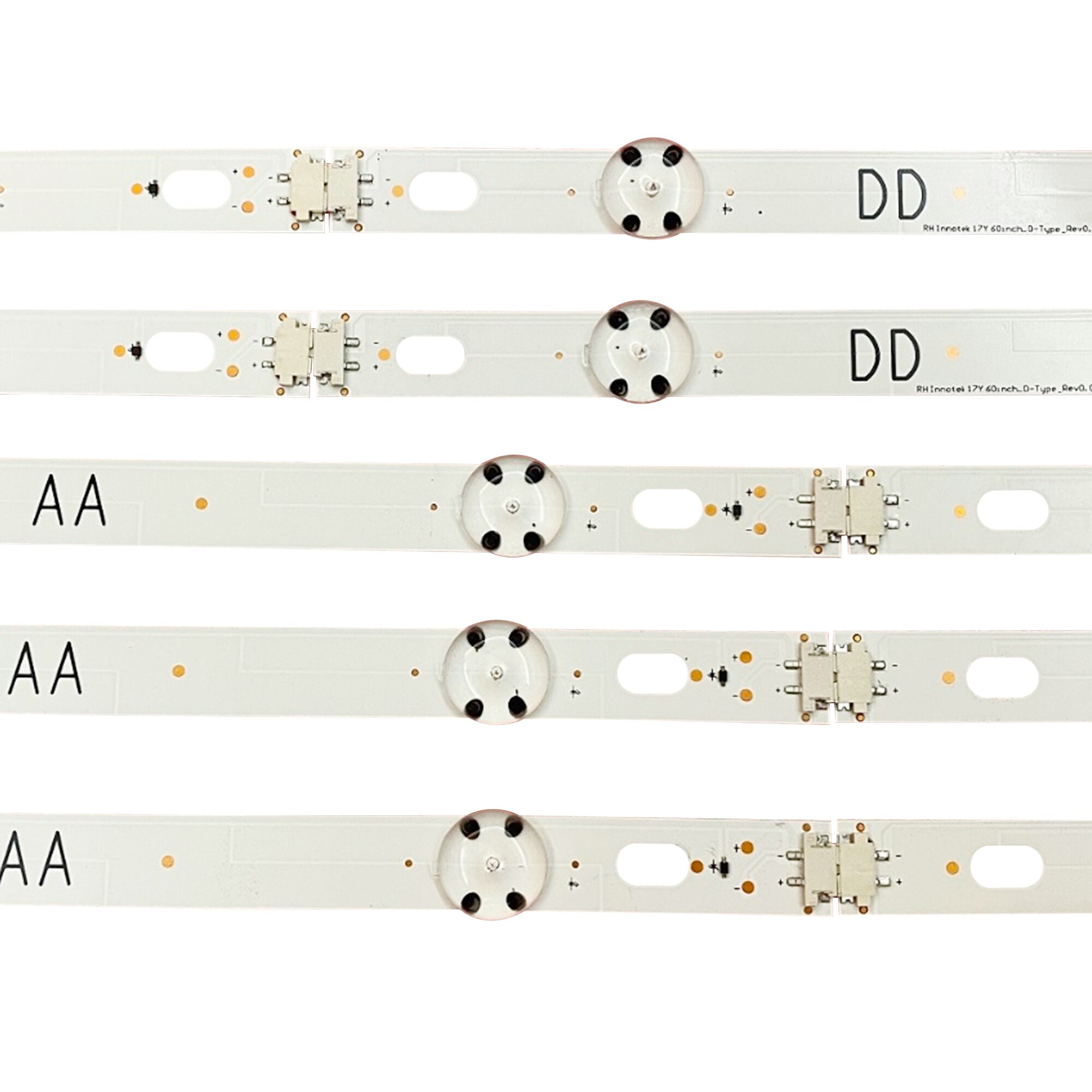Tira de luces LED de retroiluminación, accesorio para LG 60UJ6300 60UJ6050 60UJ630V 60UJ634V 60UJ6309 innotek 17Y 60inch _ a 60uj63 _ uhd_a B C D, 10 unids/set/juego