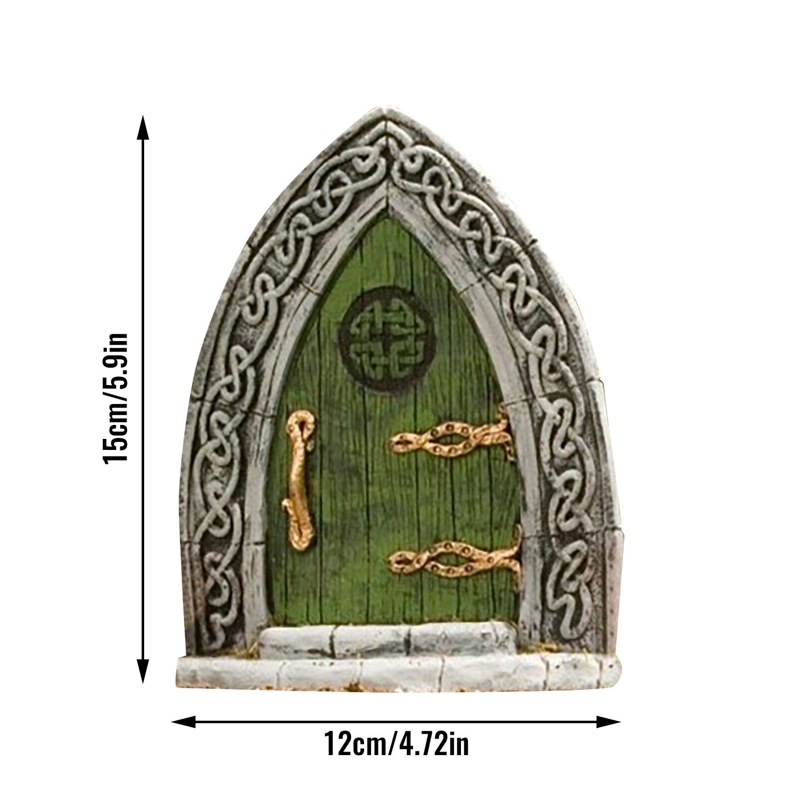 Amortisseur de Hobbit et Gnome de fenêtre, décoration de jardin de maison de Style fantaisiste, décoration de jardin féerique d'extérieur, décoration de patio de maison