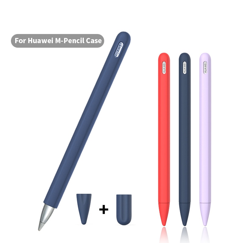 Til huawei m-blyant taske blød silikone stylus pen cover til huawei blyant beskyttende skridsikker pen shell tablet pen ærme