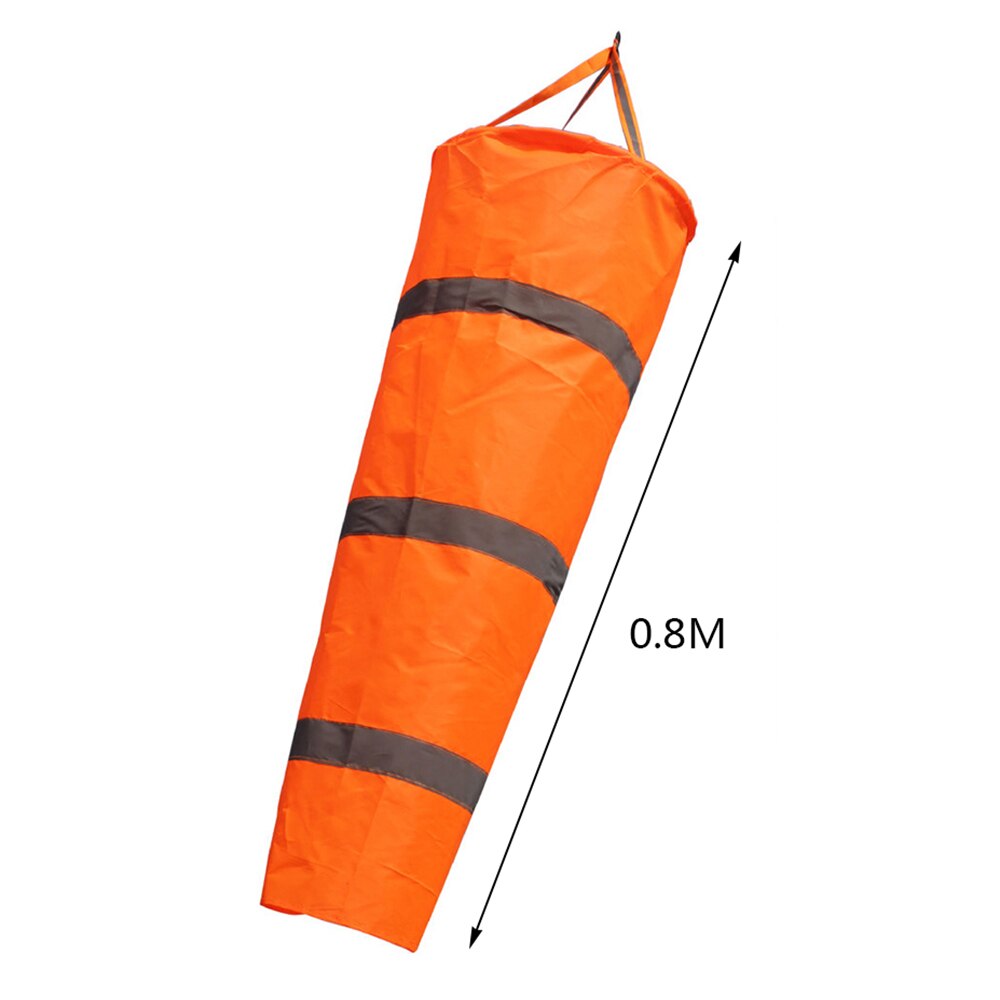 Home Garden Aviation Windsock Bag Rip-stop Wind Measurement Weather Vane Reflective Belt Wind Monitoring Toy Kite