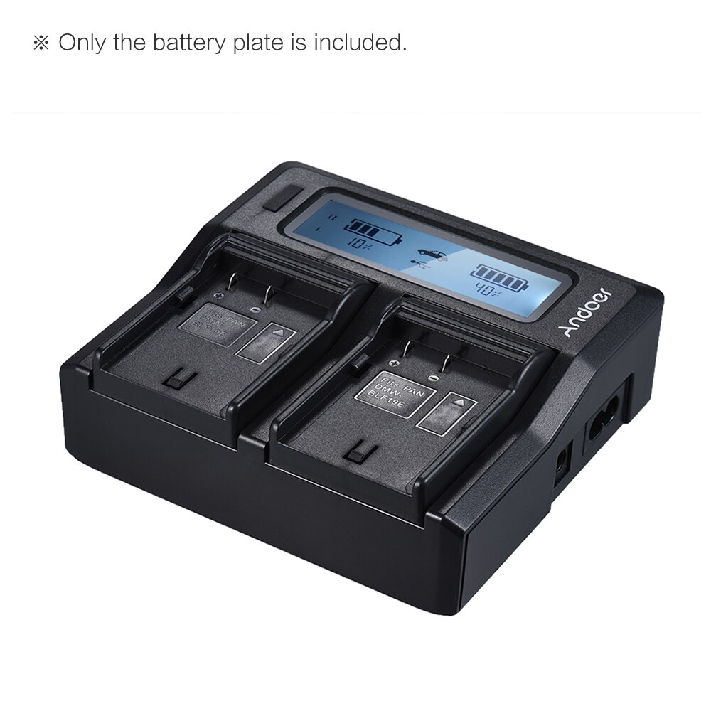 Andoer – plaque de batterie de caméra NP-FZ100 pour Neweer Andoer, double/quatre canaux, chargeur de batterie pour Sony A7III A9 A7RIII A7SIII, 2 pièces