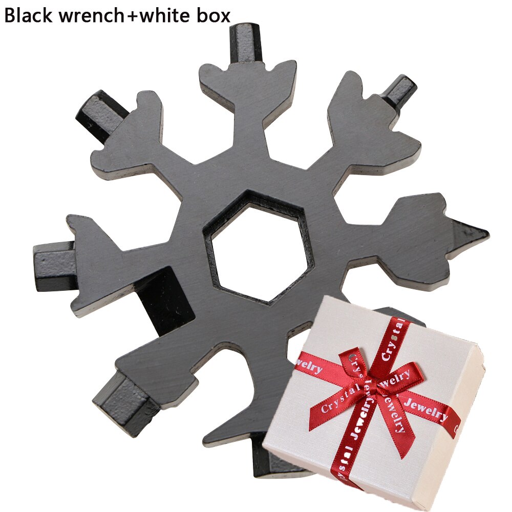 18 in 1 Tragbare Multifunktionale Schneeflocke bilden Schlüssel Saker 18-in-1 Schneeflocke Multi-Werkzeug Mini Tasche schlüssel: Rosa