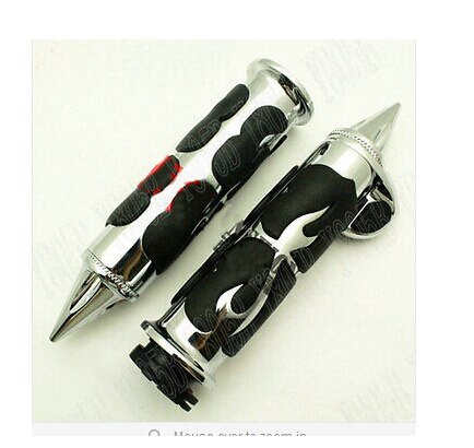 1" Chrome Throttle Hand Grips For Yamaha Virago XV 250 500 535 - Foto 7