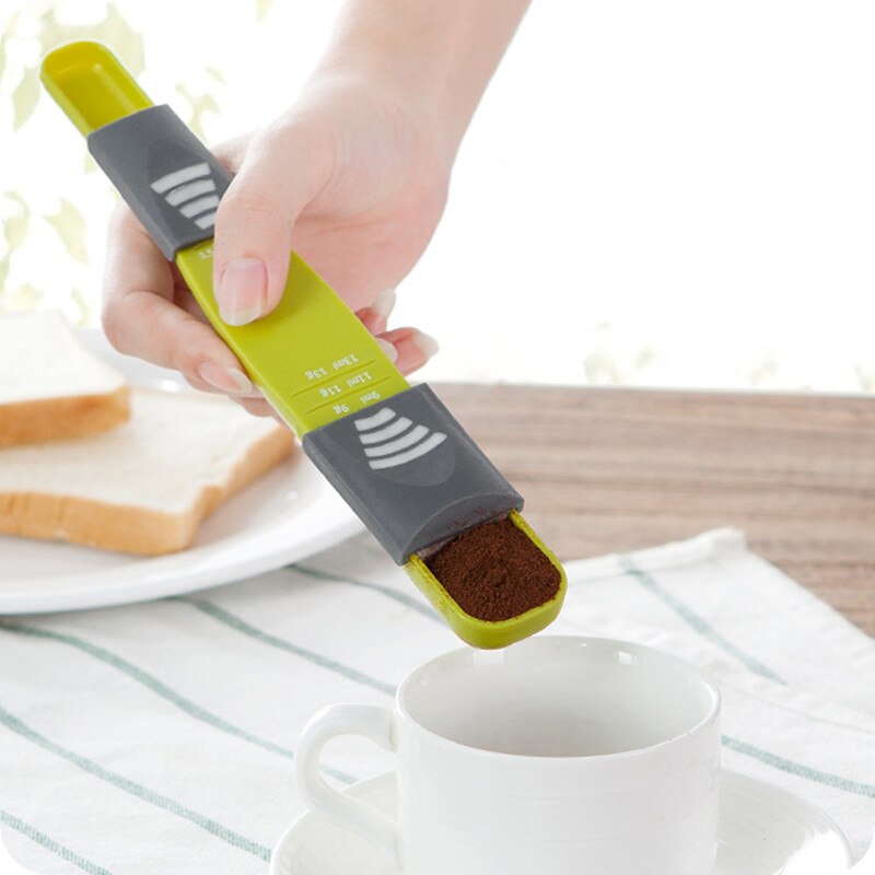 1pc baka skala kött skala köksredskap plast mjölkpulver baka kvantitativ sked kök gadget kökstillbehör.