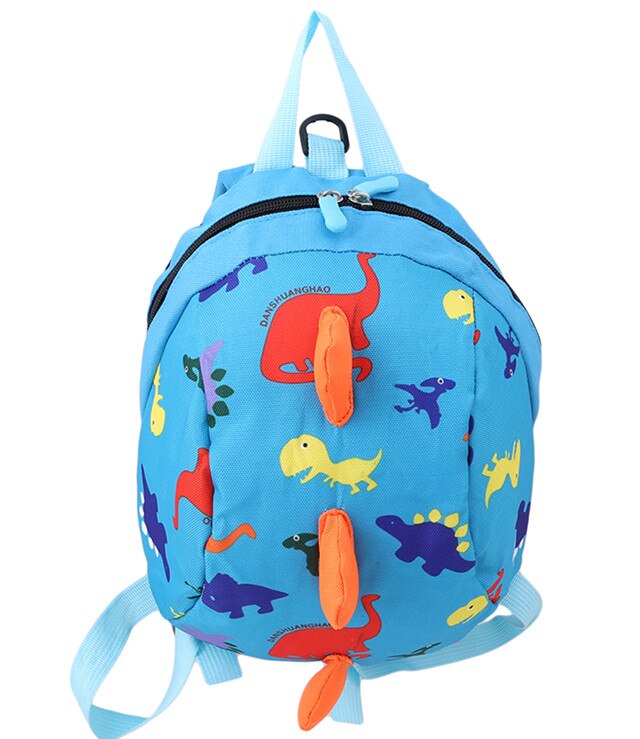 Leuke Dinosaurus Print Rugzak Voor Jongens Kinderen Rugzakken Kids Kleuterschool Kleine Schooltas Meisjes Animal School Tassen Rugzak: Sky Blue