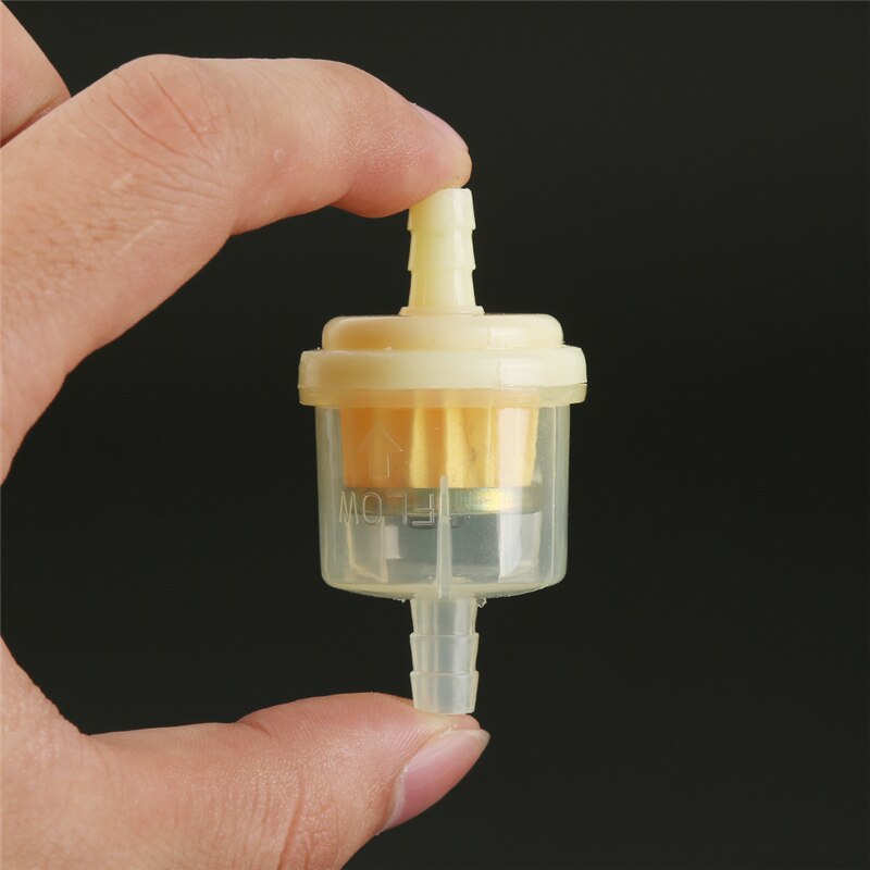 moteur en ligne Carb, huile, moto, véhicule hors route, essence, liquide, filtre à carburant pour Scooter, moto, 10 pièces