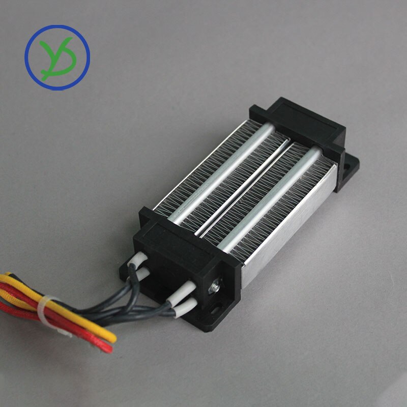 200W 12V Ac/Dc Verwarmingselement Geïsoleerde-Thermos Ptc Keramische Air Heater Incubator Kachel Elektrische Kachel 120*50Mm