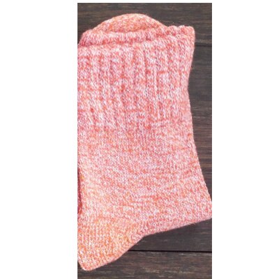 Superdikke stevige sokken wollen konijnensokken tegen koude sneeuw winter warme grappige vrolijke dames herensokken: Oranje