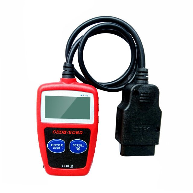 OBD2 Code Reader MS309 Scanner Obdii Eobd Can Auto Motor Auto Diagnostische Tool Voertuig Check Engine Licht Analyzer Voor Voertuigen: Default Title