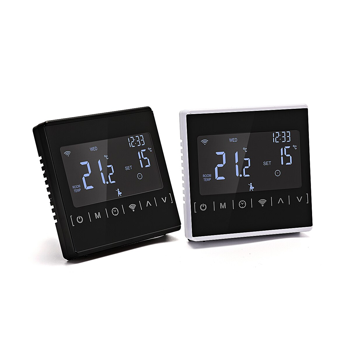 110V 220V smart thermostat WiFi temperature controller can be used with Google Home Alexa