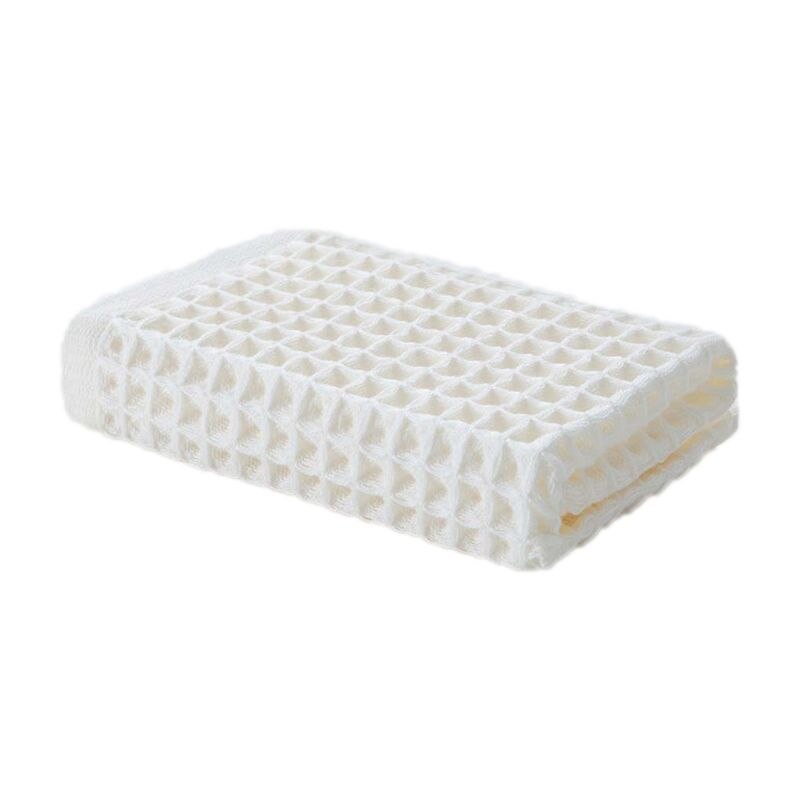Soft Cotton Waffle Face Towels Home Textile for Adult Soft Absorbent Household Bathroom Towel Toiletries Household: F