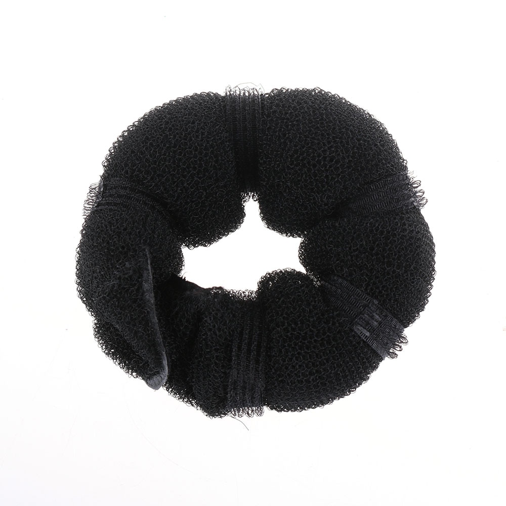 2 unids/set uno grande y uno pequeño novedosa mujer cubierta negra café mágico pelo para moños estilo moño Accesorios de belleza