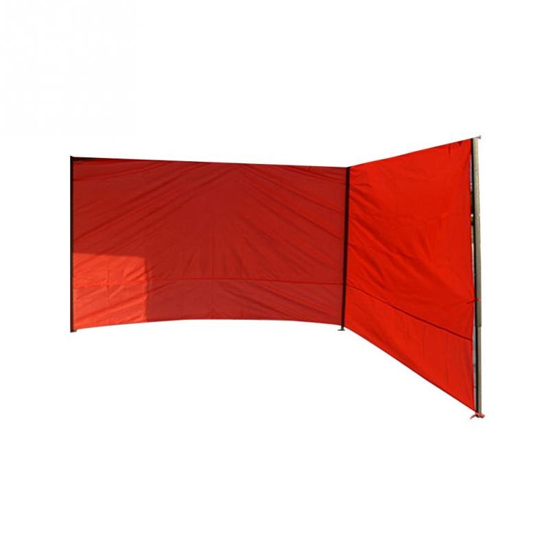 Anti-UV Accessories Sidewall Durable Outdoor Tent Waterproof Reusable Folding Oxford Cloth Windproof Portable Gazebo Side Panel: Red 6M Types1