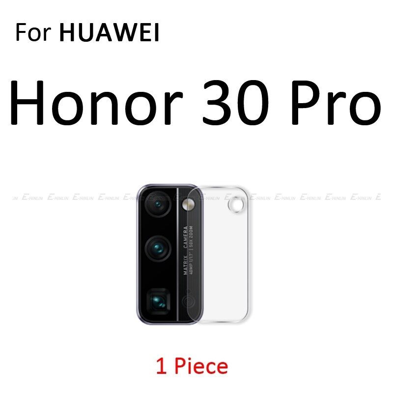 Back Camera Lens Voor HuaWei Honor 30 Pro Plus Lite 30S Beschermfolie Achter Screen Protector Helder Gehard Glas: For Honor 30 Pro