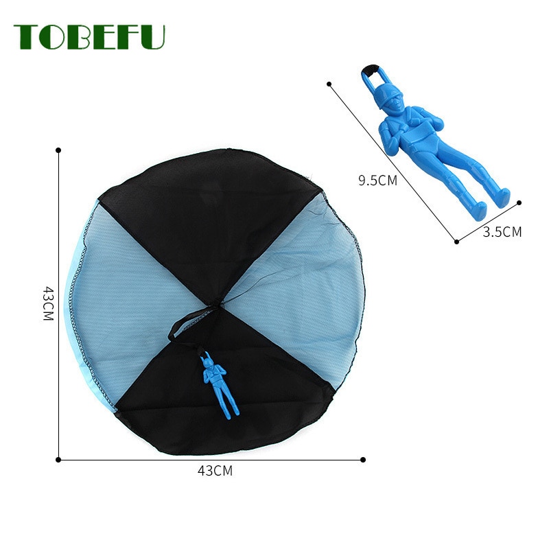 Tobefu Mini Hand Gooien Parachute Met Soldaat Buiten Spelen Spelletjes Voor Kids Fun Sport Educatief Speelgoed Kinderen Meisjes Jongens