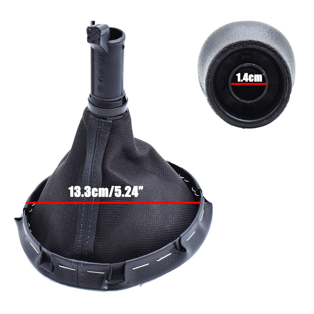 For VW Volkswagen Transporter T5 T5.1 T6 Gp 2003 5 Speed Gear Stick Shift Knob + Gaiter Boot Cover + Frame Full Kit