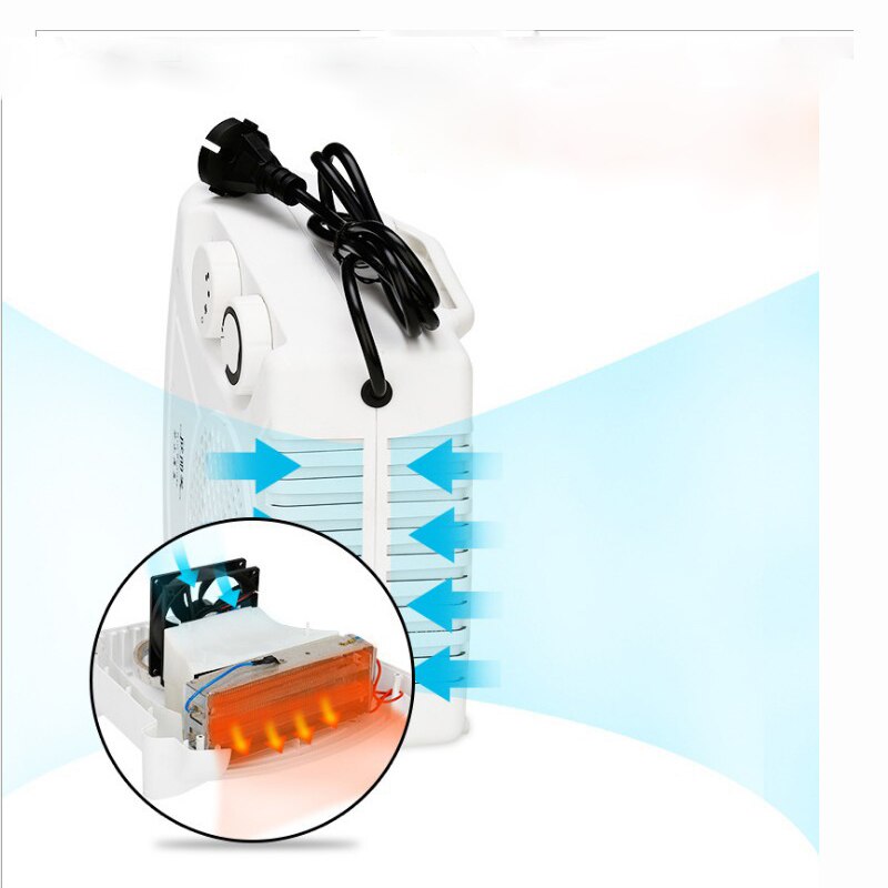 w519 Portable High-power Heater Household Office Dormitory Hotel Electric Heating fan Cold Wind Air Conditioning