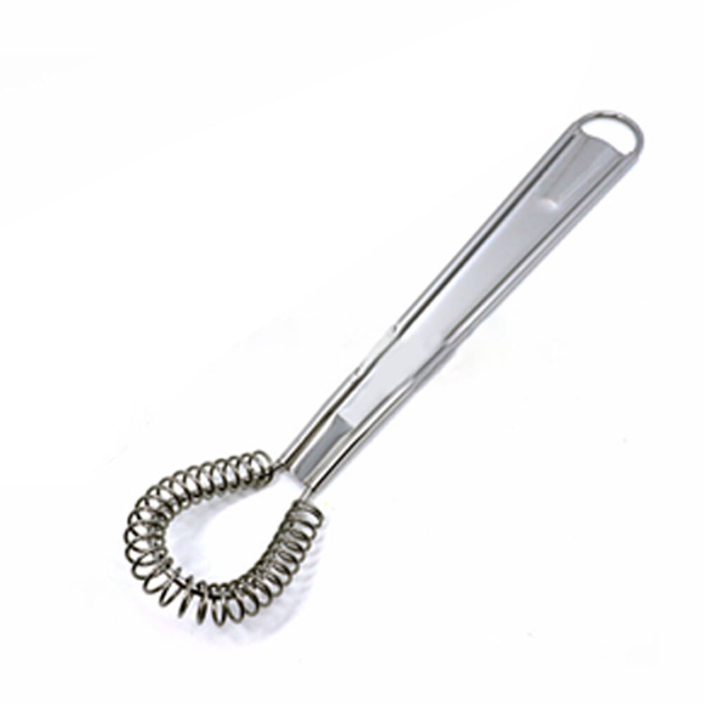 Sauce Cooking Handle Craft Whisk Mixture Smooth Coated Milk Stainless Steel Baking Tool