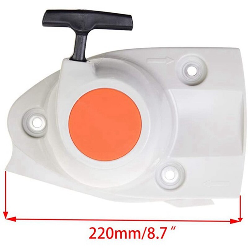 2 Stuks Terugslag Starter Kit Voor Stihl Kettingzaag TS410 TS420 Cutting Saw 4238-190-0300