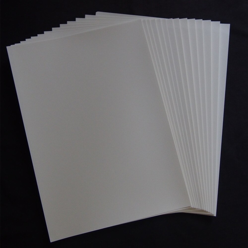 A4 inkjet vandrutschebane mærkat papir kunst leverandør print papel transfer papir mærkat papir 20 stk. – Grandado