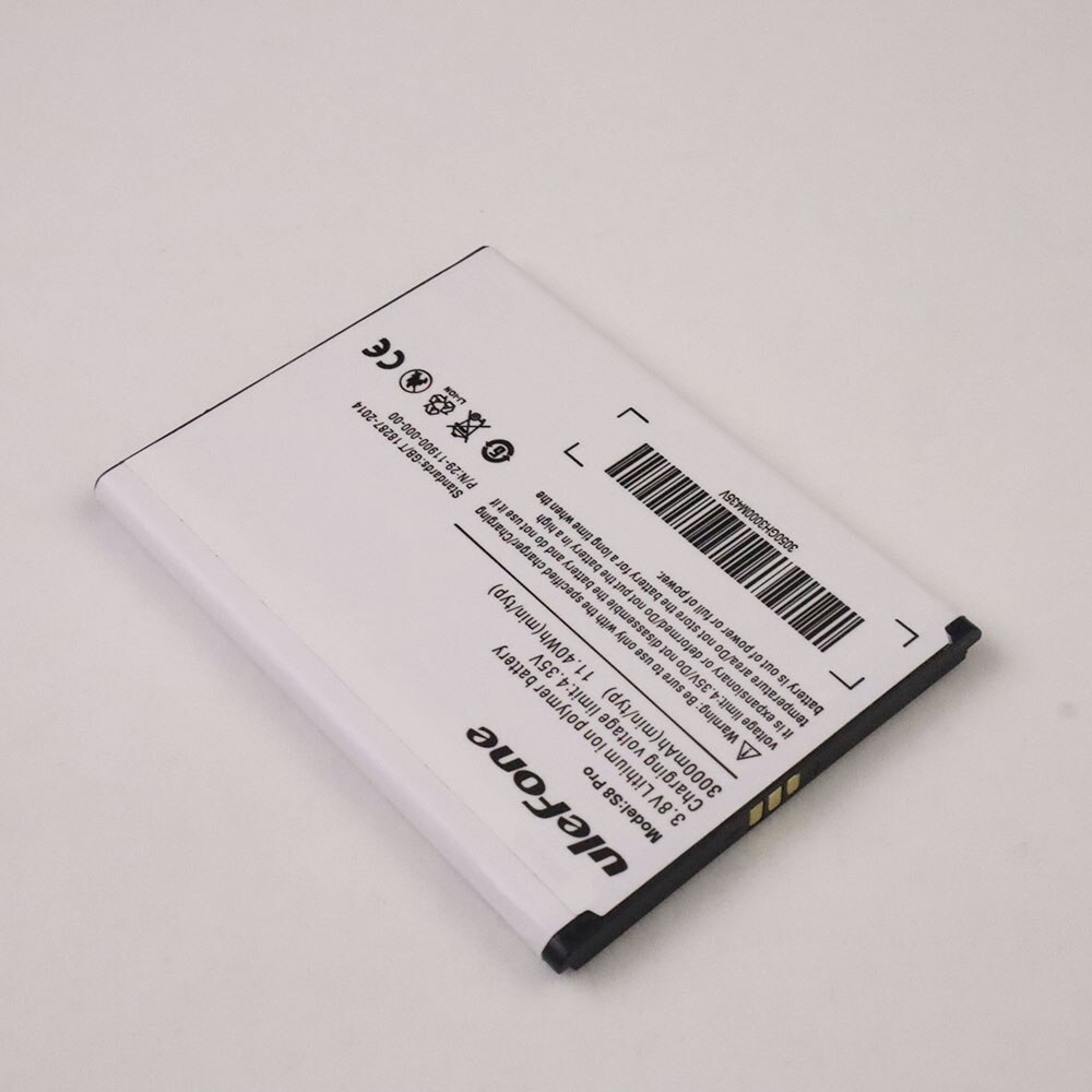 Batterie 3.8V 3000mAh Ulefone S8 sostituzione batteria S8pro Li-ion per Ulefone S8/S8 pro MTK6737 MTK6580