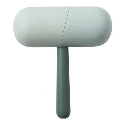 Afscheurbare roller type kleverige haarborstel thuis bank huisdierhaar kleding kleverige haarroller voor haarreinigingsborstel: Groente