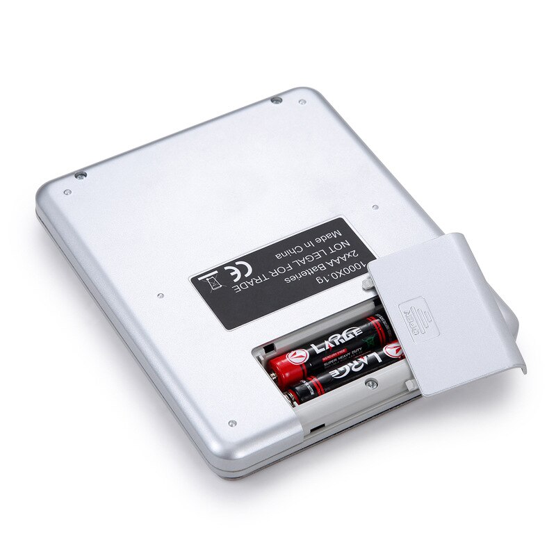 Stainless Steel Electronic Scale Precision Portable Household Kitchen Scale Mini Gold Gram Scale Jewelry Scale