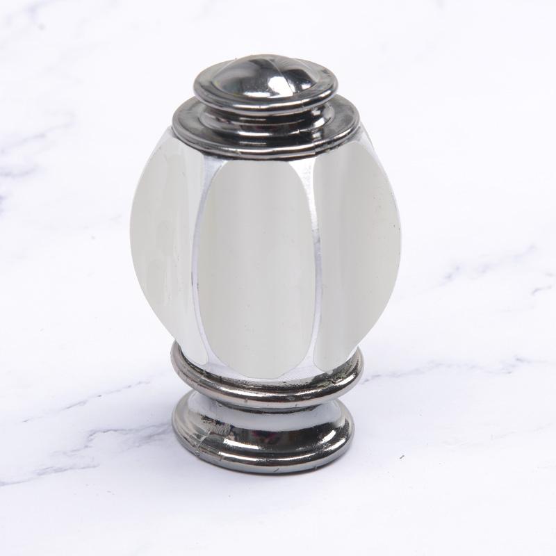 Tige de rideau romain tête décorative en aluminium | Tête tête de rideau décorative, tige de rideau décorative, bouchon de scellage, accessoires de barre Rome tête: 6