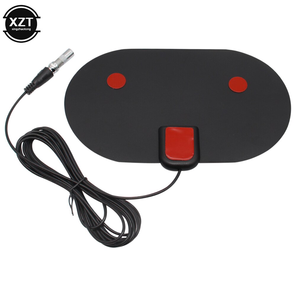 4K 25DB High Gain HD TV DTV Box Digital TV Antenna 980 Miles Range Max Booster Active Indoor Aerial HDTV Flat with Amplifier