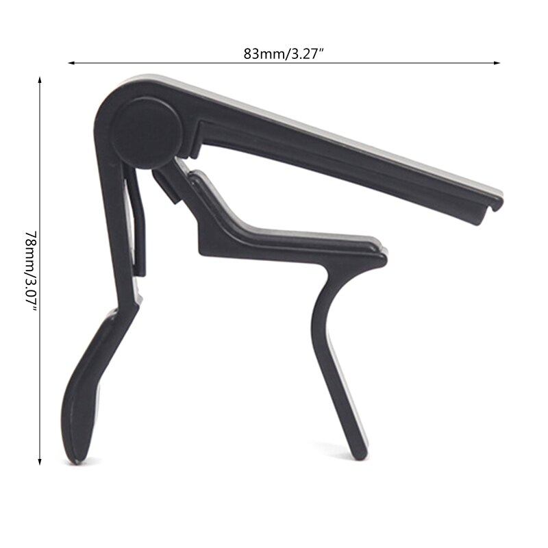 2022 Guitar Capo Sliding Adjustable Guitar Roll Capo for Tuning Tone of Folk Classic Acoustic Electric Guitar Ukulele Banjo