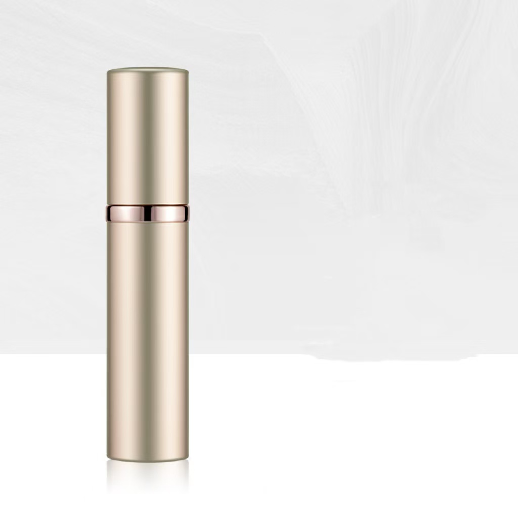 5ml Mini Aluminum Spray Alcochol Empty Refillable Bottle Portable Perfume Atomizer Liquid Container For Cosmetics Traveling: Yellow