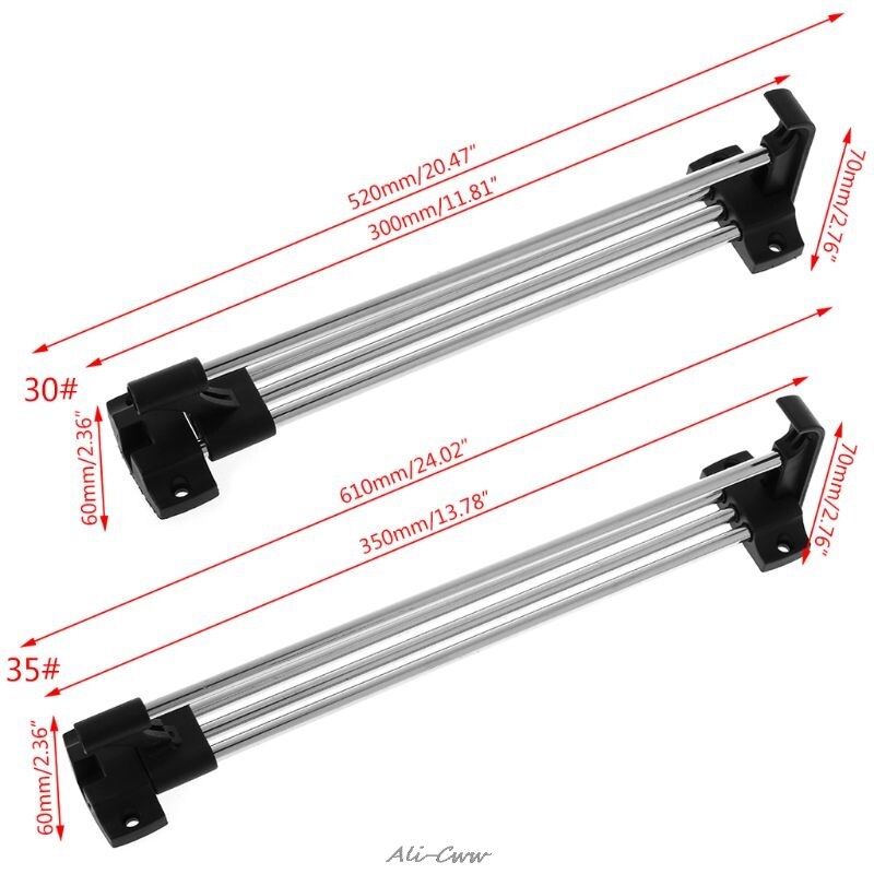Wardrobe Chrome Pull Out Retractable Wardrobe Clothes Hanger Pull Out Closet Rod Rail Organizer Rack Closet Rod