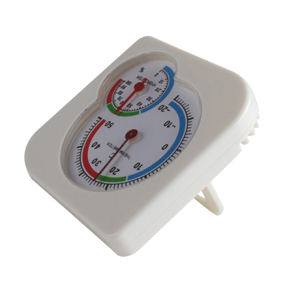 Classic Thuisgebruik Indoor Outdoor 2 In 1 Mini Nauwkeurige Natte Hygrometer Vochtigheid Thermometer Temperatuur Meter Mechanische