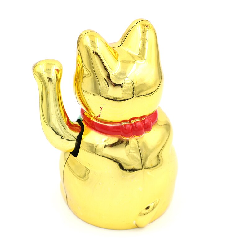 Welkom Zwaaien Cat Chinese Lucky Cat Rijkdom Zwaaien Kat Goud Wuivende Hand Feng-Shui Lucky Leuke Home Decor