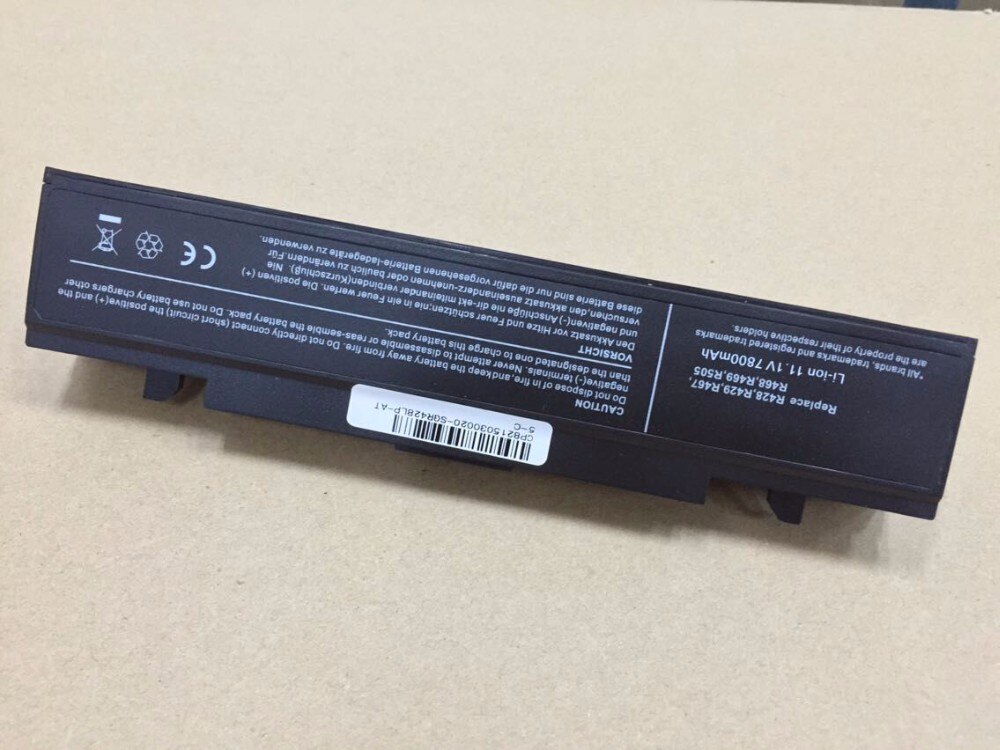 Batería de 7800mAh para SamSung AA-PB9NC6B AA-PB9NS6B AA-PB9NC6W R468 R458 R505 NP300 NP350 RV410 RV509 R530 R580 R528