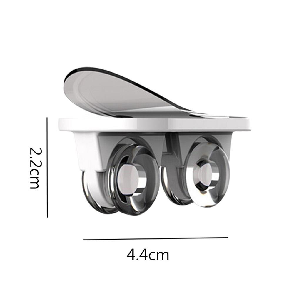 Roman 4 pièces roulettes adhésives rouleaux de poulie pour armoire tiroir boîte de rangement poubelle petit matériel de meubles roues directionnelles