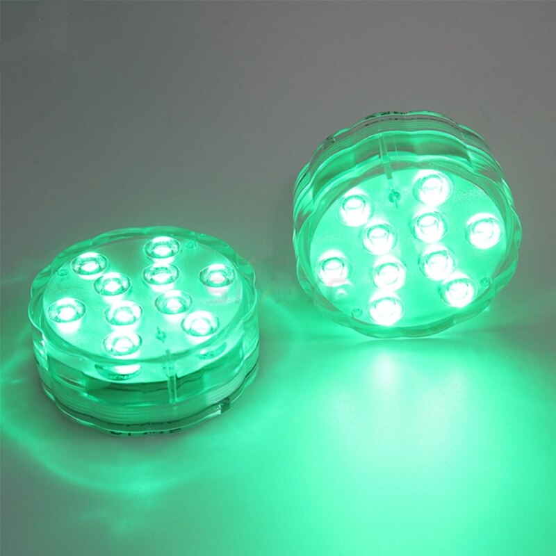 LED Remote Control Submersible Light Color Changing Waterproof Diving Lights Underwater Pool Lamp for Aquarium