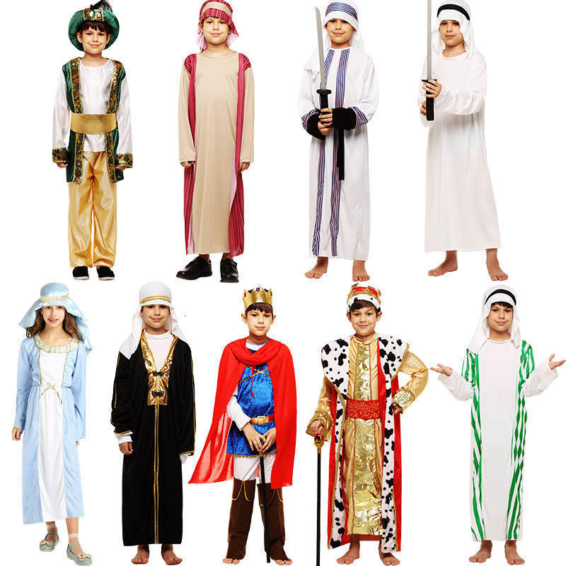 Kinderen Indiase meisjes dans jurk Indische meisjes dans van de Arabische baarmoeder kleding prestaties kind jurk show carnaval jurk
