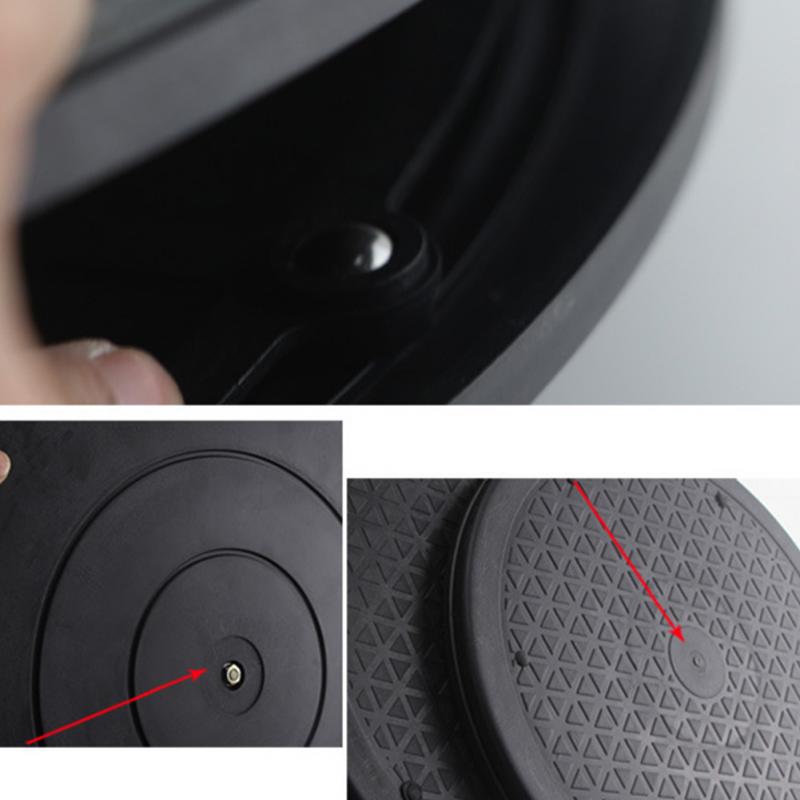 Heavy Duty 360 Degree Rotating Display Pottery Ornament Hand-made Turntable Plastic Sculpture