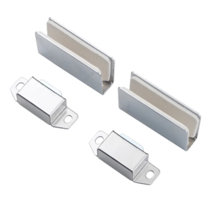 Edelstahl Magnetische Schließer Glas Scharniere Schrank Fänge Möbel Hardware- Küche Wein Schrank Riegel Tür Saug Scharniere: verrotten