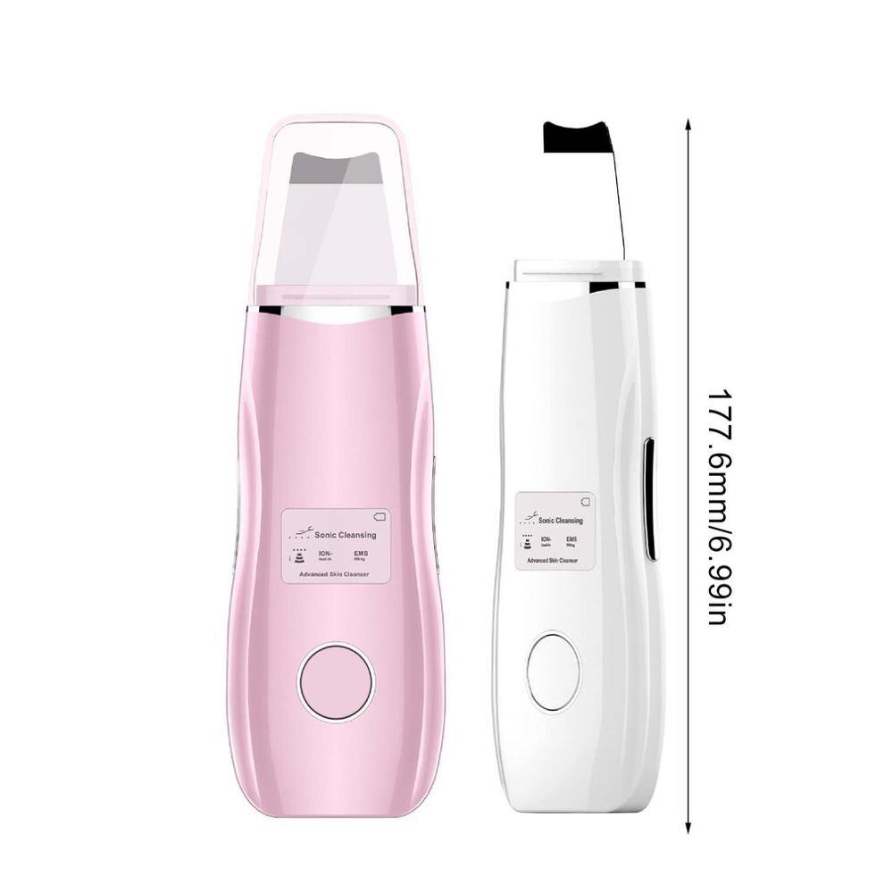 Multifuncional Lcd pala piel máquina poro limpiador instrumento para sacar espinillas ultrasónico hogar Facial instrumento de belleza