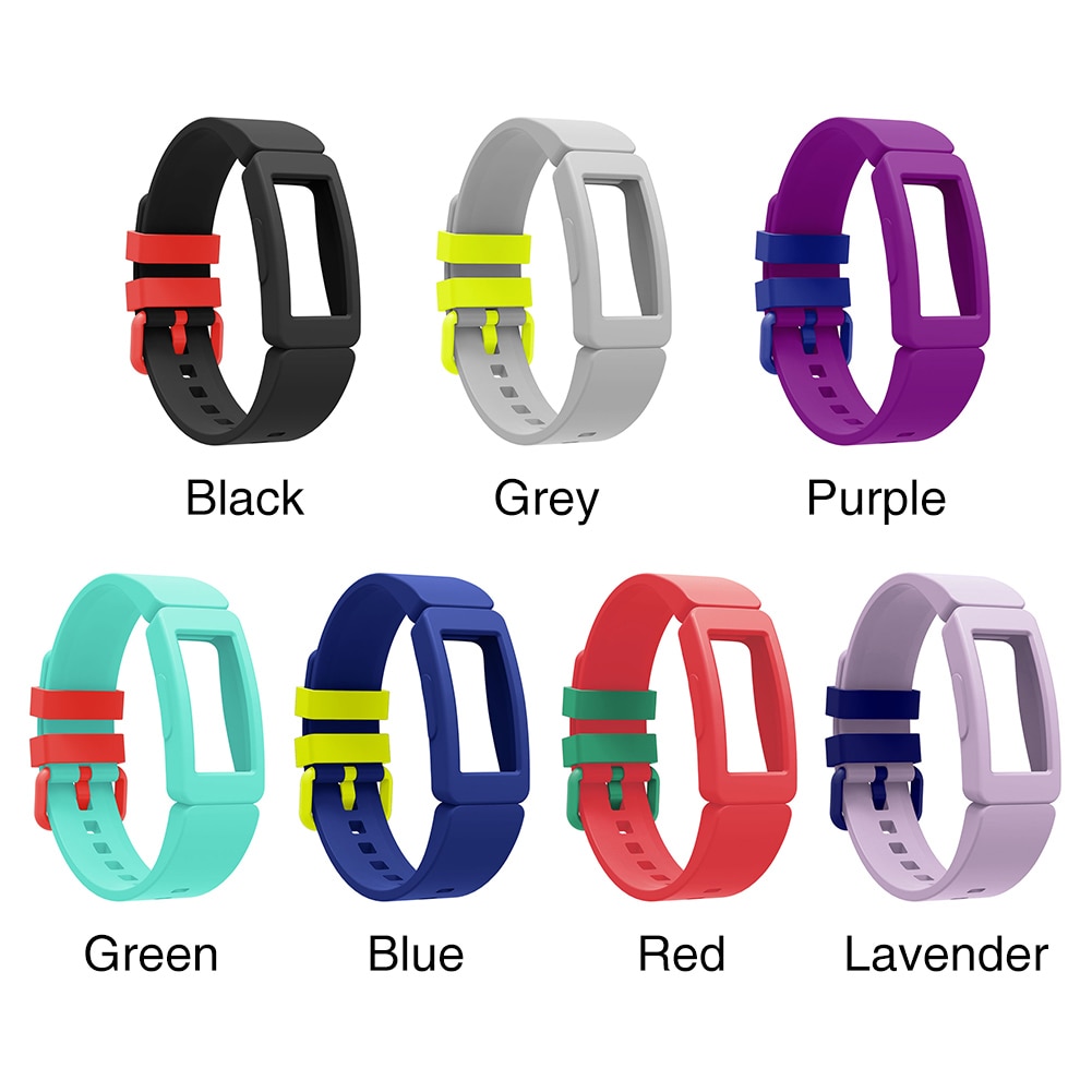 Duurzaam Siliconen Polsbandje Band Armband Voor Fitbit Inspire Hr/Fitbit Ace 2 Smart Horloge Vervangende Horloge Band