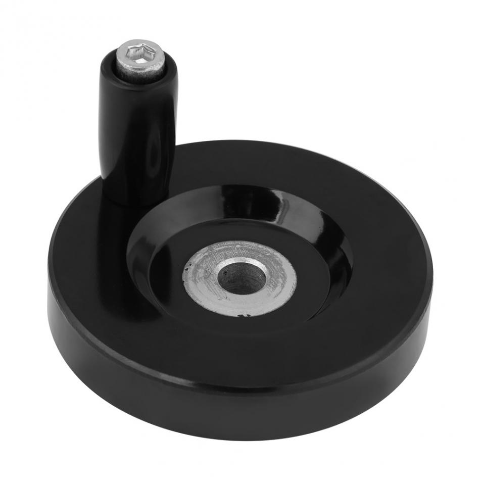 1 pcs Revolving Handle Hand Wheel Lathe Milling Machine Rear Ripple Hand Wheel 63mm 80mm 125mm 160mm 200mm With Revolving Handle