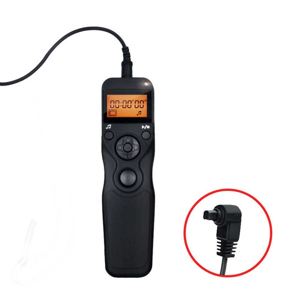 Pixel Timer Shutter Release Wired Remote Control For 750D / 7D2 / 6D / 5D4 / 5D3 / D800 / D700 Timing Remote Control