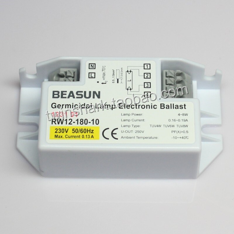 UV lampe evg 4-10W ist geeignet für doppel-beendet 4W 6W 8W 10W UV lampen