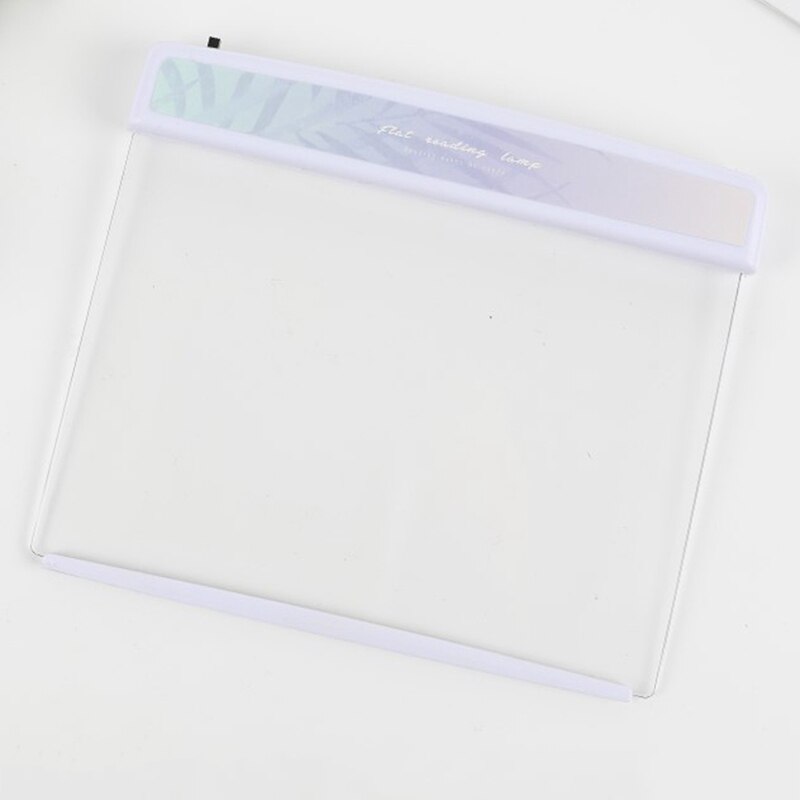 Flat Plate LED Book Light Reading Night Light Portable Travel Dormitory Led Desk Lamp Eye Protection for Home